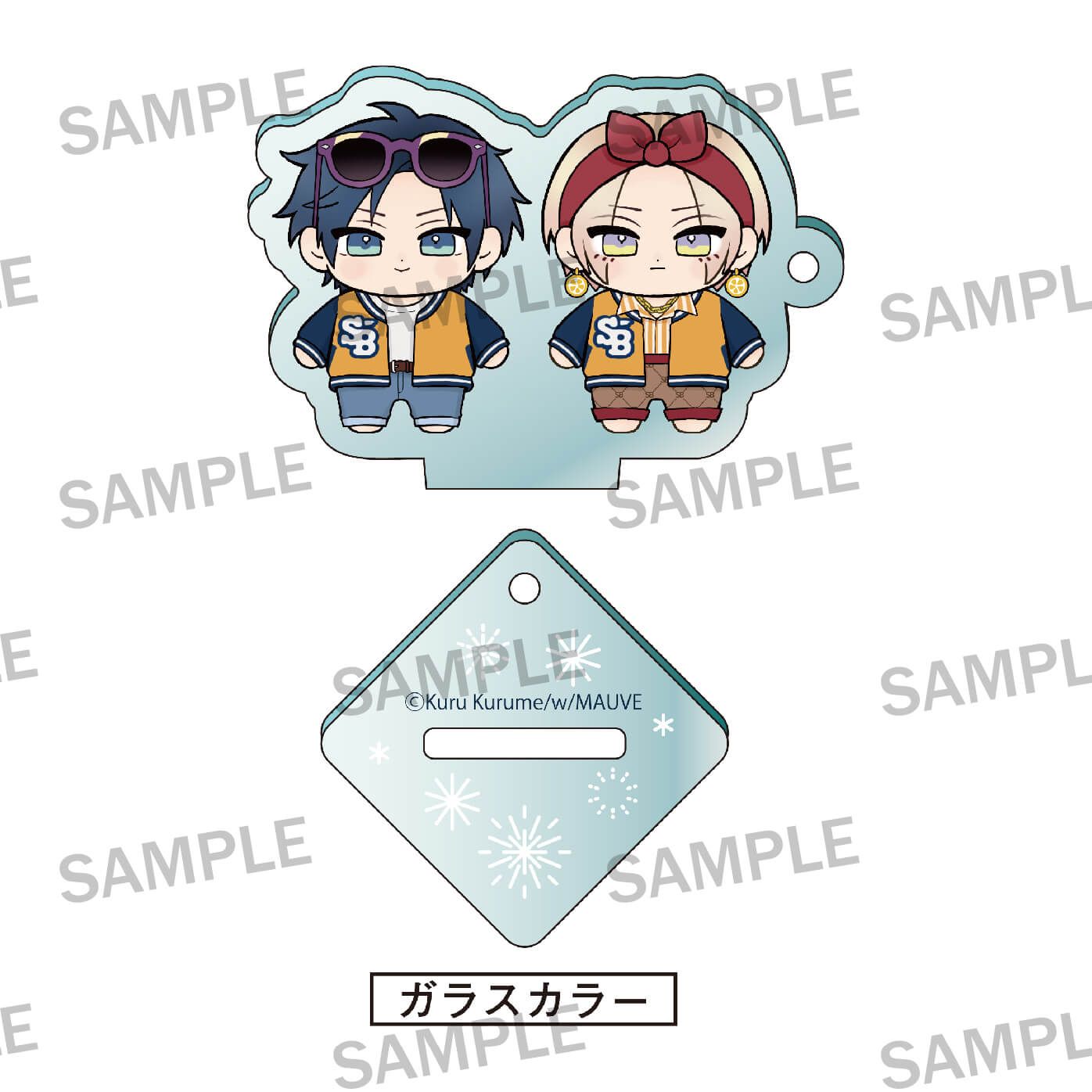 【w/MAUVEレーベル2周年記念】#氷室くんは恋したくない 台座付きアクリルキーホルダー