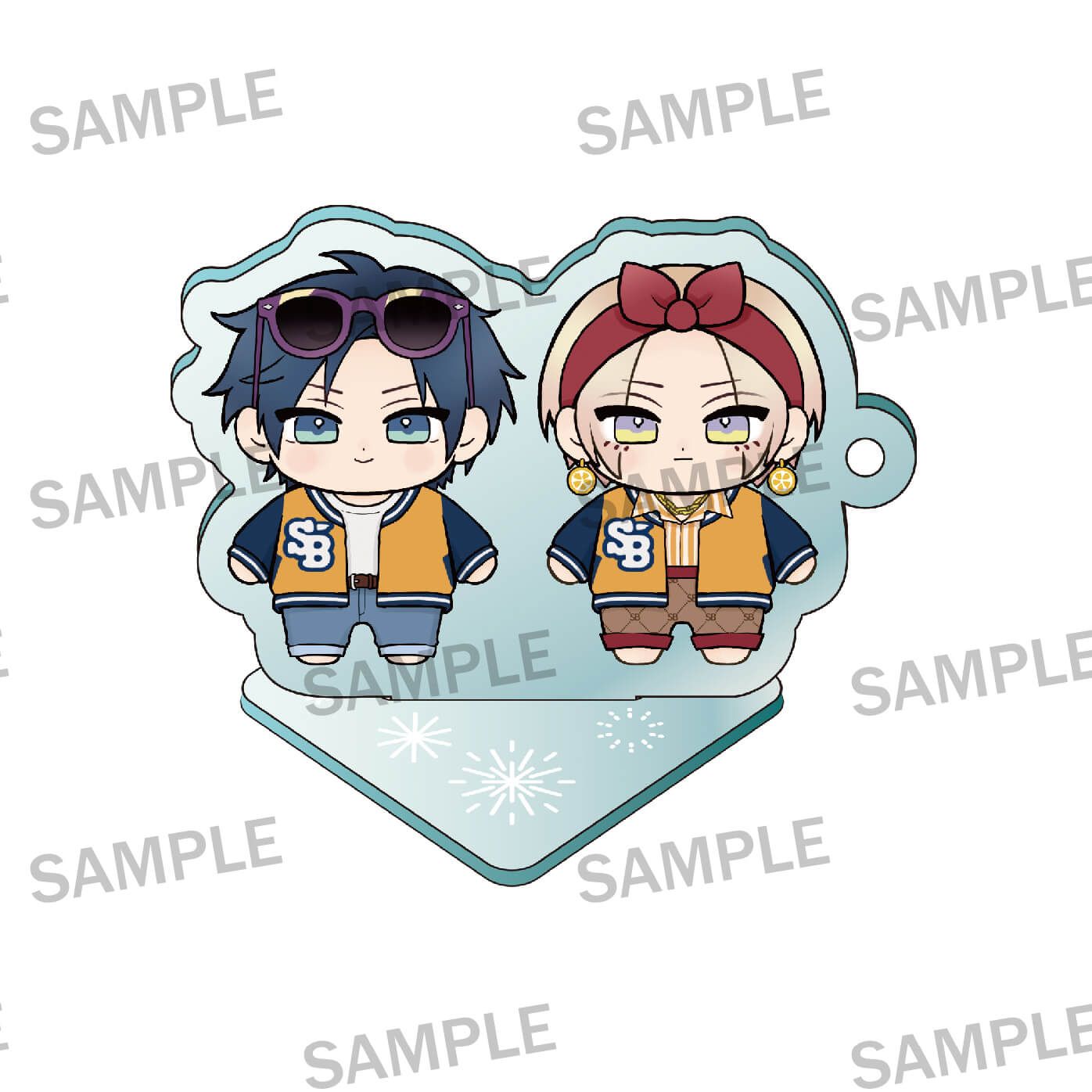 【w/MAUVEレーベル2周年記念】#氷室くんは恋したくない 台座付きアクリルキーホルダー