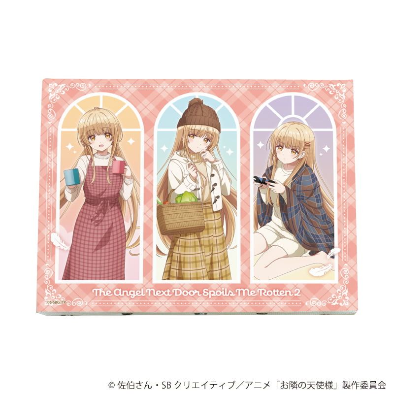 キャンバスボード「お隣の天使様にいつの間にか駄目人間にされていた件2」05/冬の1日ver. 集合デザイン(描き下ろしイラスト)