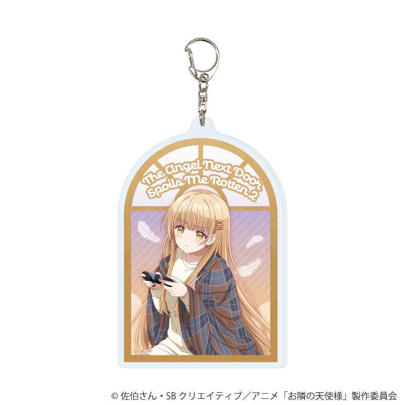 デカアクリルキーホルダー「お隣の天使様にいつの間にか駄目人間にされていた件2」07/椎名真昼 夜ver.(描き下ろしイラスト)
