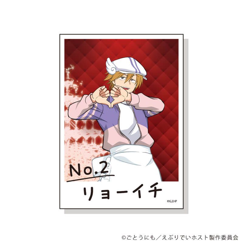 ミニフォト「アニメ「えぶりでいホスト」」01/ブラインド(5種)(描き下ろしイラスト)