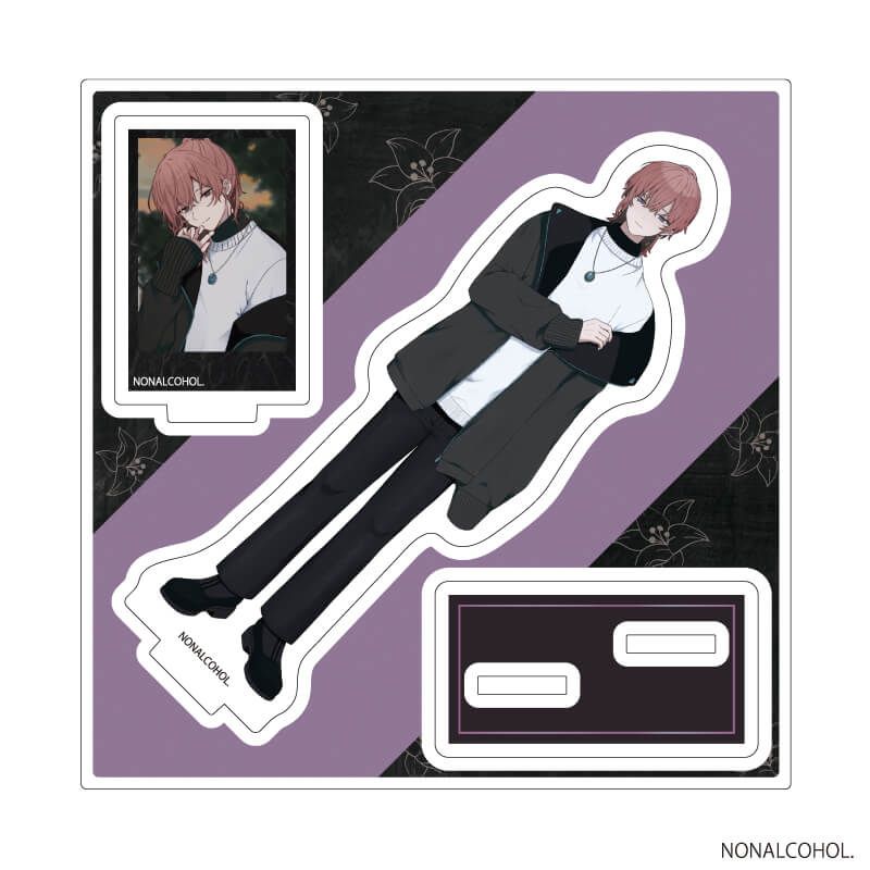 アクリルスタンドプレート「泥舟と罪人」04/橋波夕陽(公式イラスト)