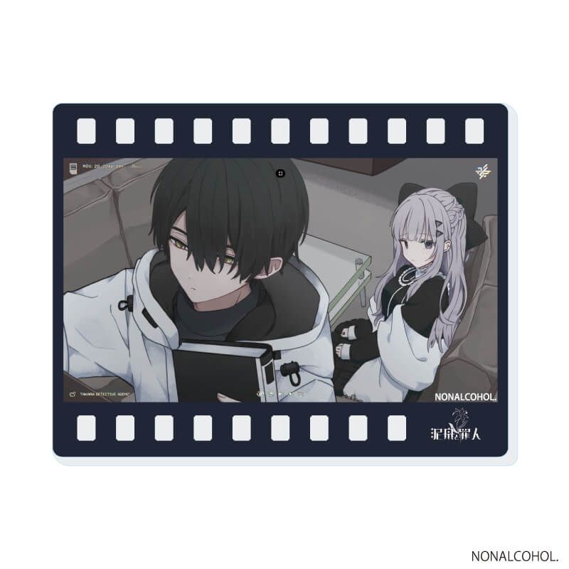 アクリルカード「泥舟と罪人」01/ブラインド(8種)(場面写イラスト)