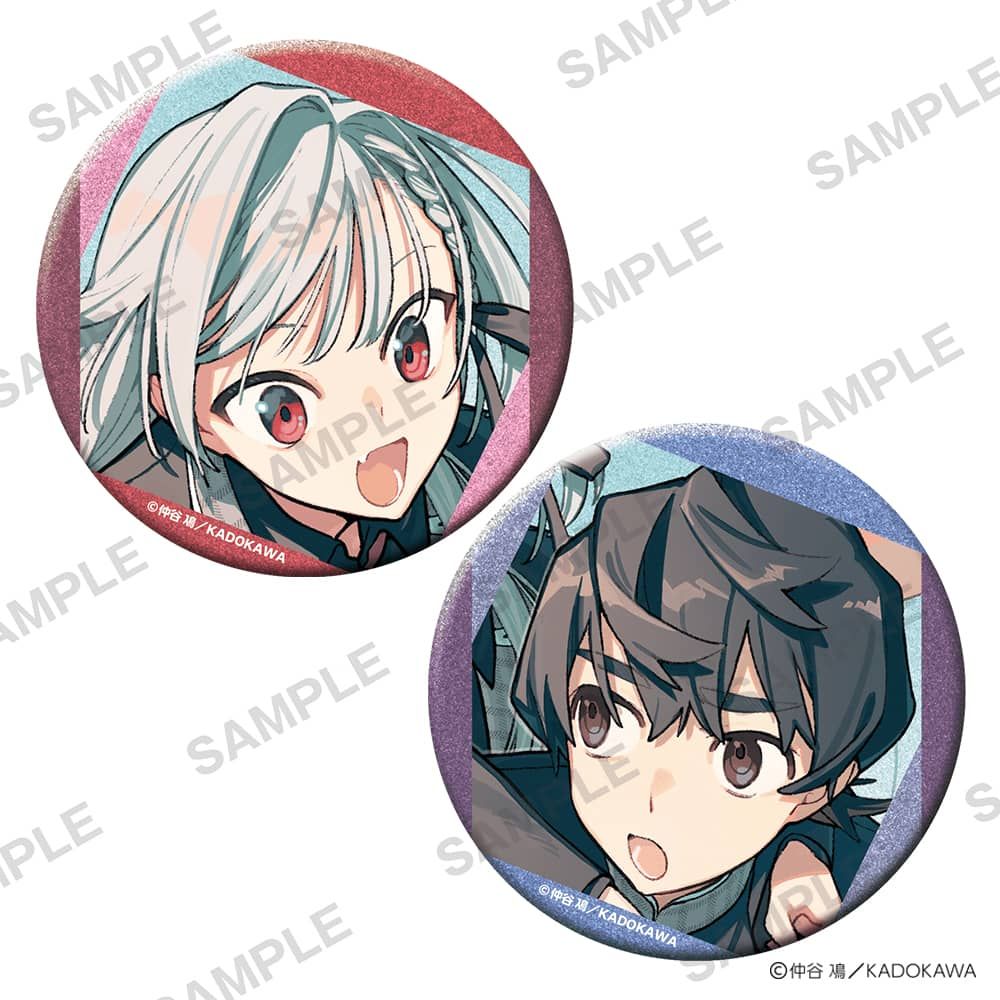 仲谷鳰 新刊発売記念 POP UP SHOP きらきら缶バッジセット きみは終末 描き下ろし