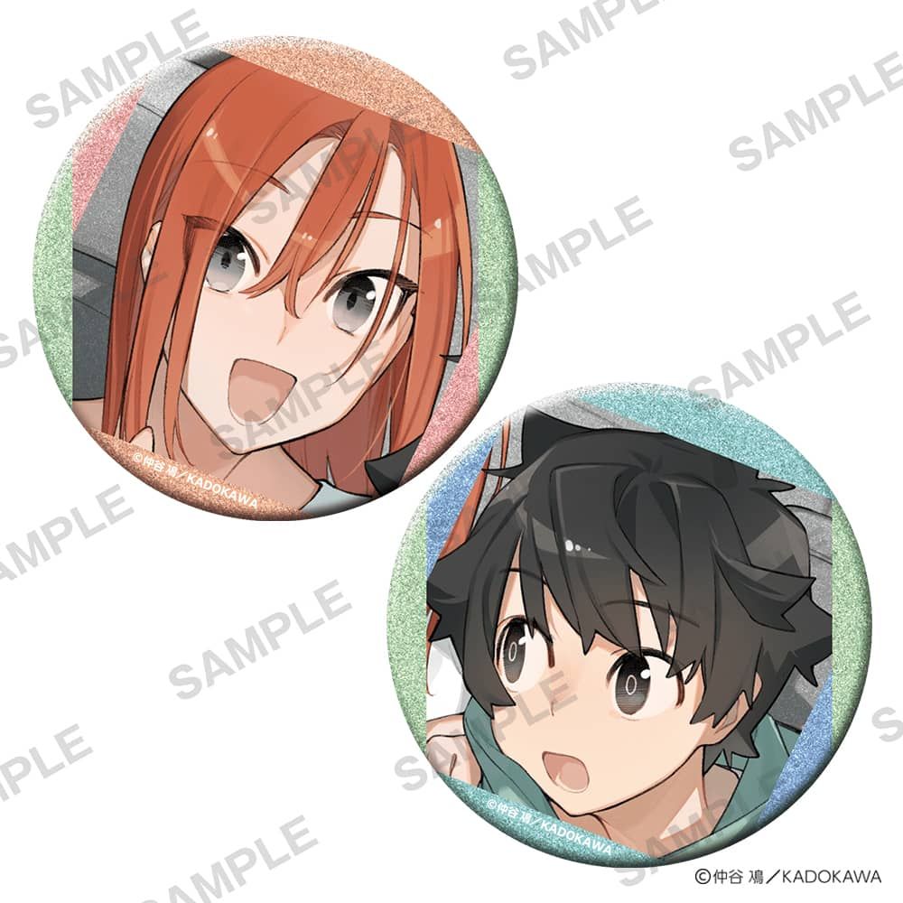 仲谷鳰 新刊発売記念 POP UP SHOP きらきら缶バッジセット 神さまがまちガえる