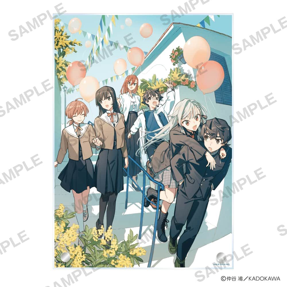 仲谷鳰 新刊発売記念 POP UP SHOP アクリルパネル 描き下ろし