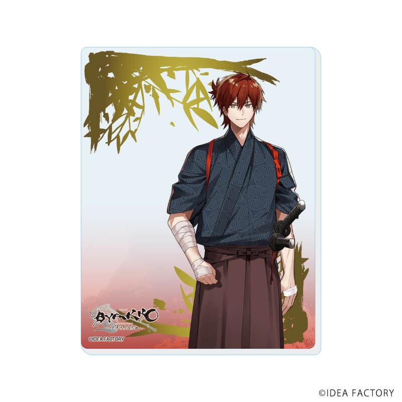 アクリルカード「BYAKKO ～四神部隊炎恋記～」01/コンプリートセット(全7種)(公式イラスト)