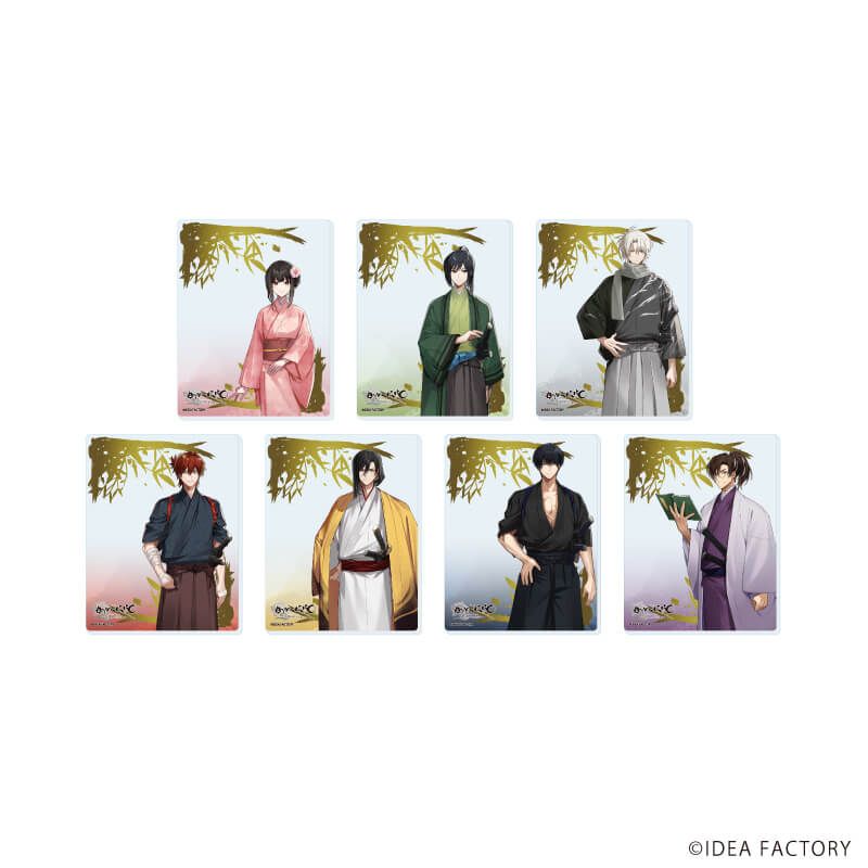 アクリルカード「BYAKKO ～四神部隊炎恋記～」01/ブラインド(7種)(公式イラスト)