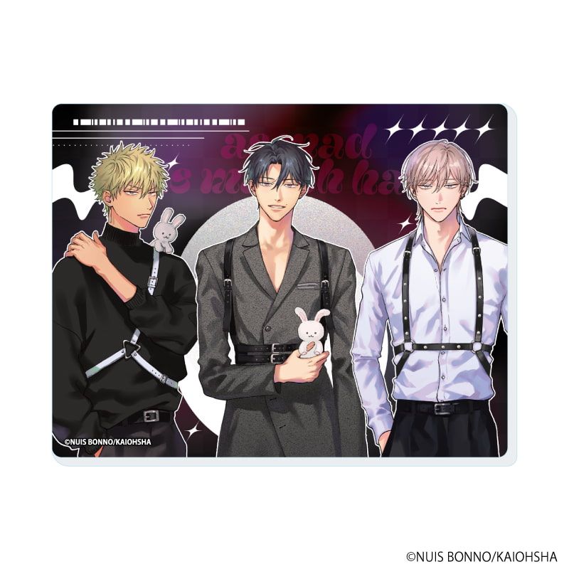 アクリルカード「三月の兎たち」01/コンプリートセット(全6種)(公式&描き下ろしイラスト)