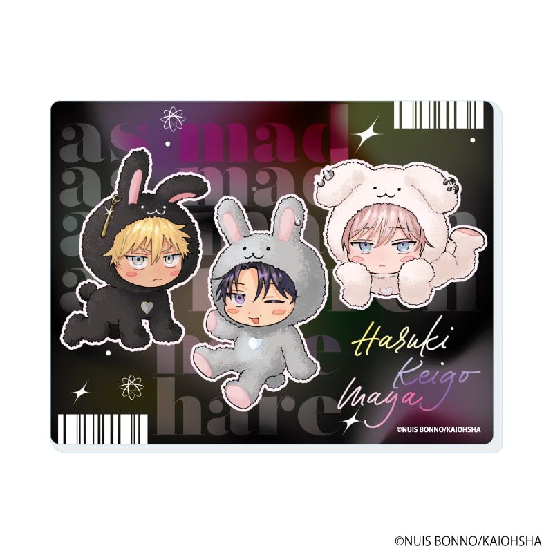 アクリルカード「三月の兎たち」01/コンプリートセット(全6種)(公式&描き下ろしイラスト)