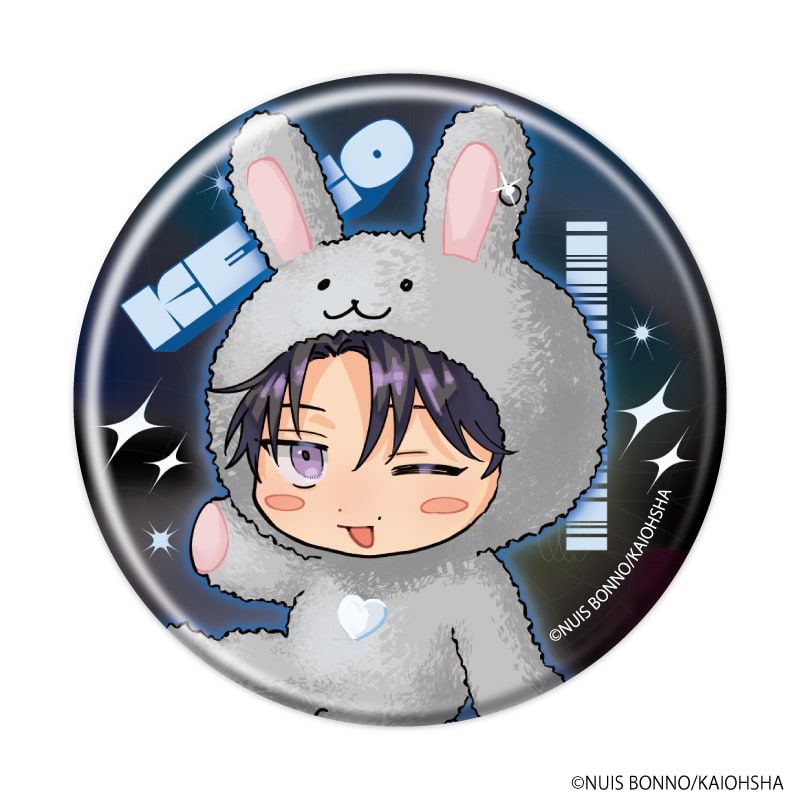 缶バッジ「三月の兎たち」01/コンプリートセット(全6種)(描き下ろしイラスト)