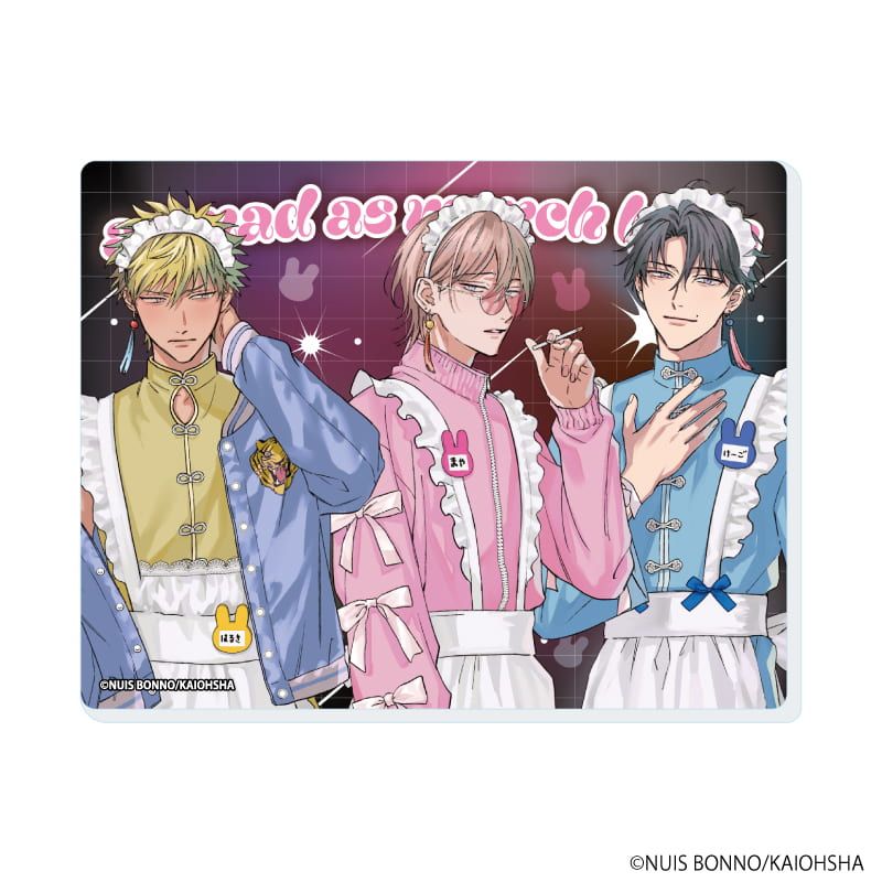 アクリルカード「三月の兎たち」01/ブラインド(6種)(公式&描き下ろしイラスト)