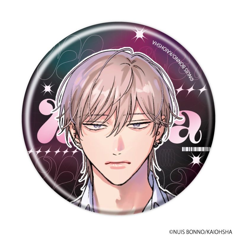 缶バッジ「三月の兎たち」01/ブラインド(6種)(描き下ろしイラスト