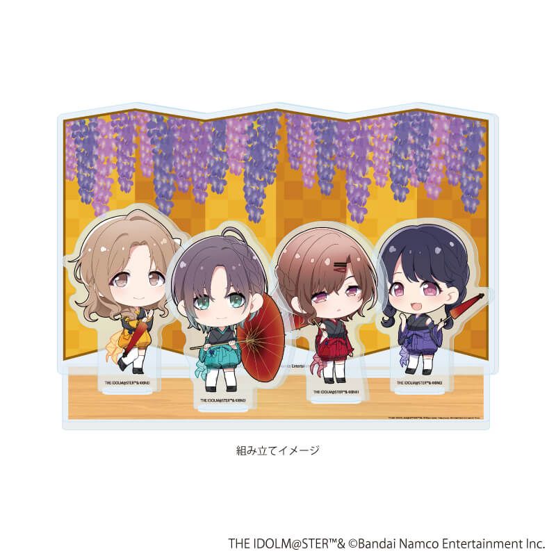 アクリルジオラマ「アイドルマスター シャイニーカラーズ」10/283プロ ノクチル 舞姫彩華ver.(ミニキャライラスト)