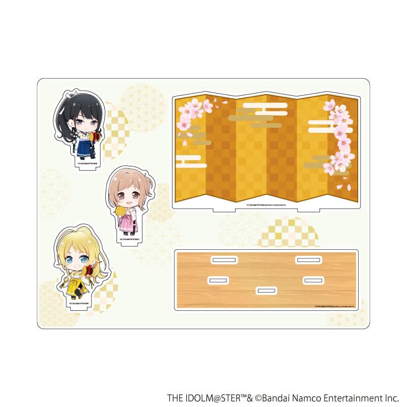 アクリルジオラマ「アイドルマスター シャイニーカラーズ」09/283プロ イルミネーションスターズ 舞姫彩華ver.(ミニキャライラスト)