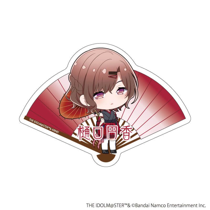 ダイカットステッカー「アイドルマスター シャイニーカラーズ」42/樋口円香 舞姫彩華ver.(ミニキャライラスト)