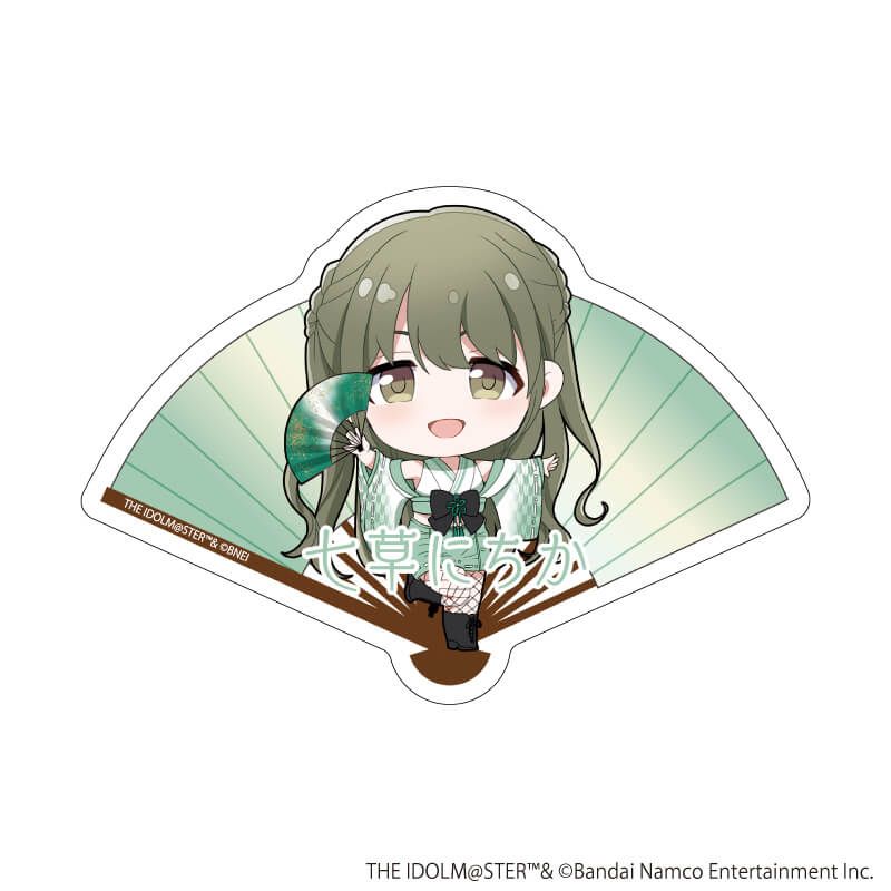 ダイカットステッカー「アイドルマスター シャイニーカラーズ」36/七草にちか 舞姫彩華ver.(ミニキャライラスト)