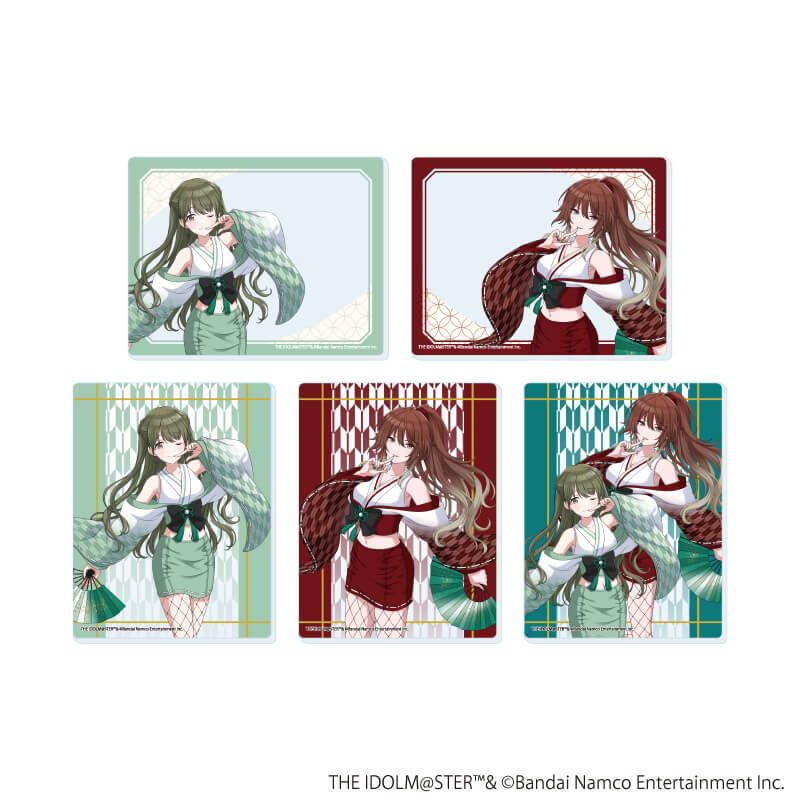 アクリルカード「アイドルマスター シャイニーカラーズ」07/舞姫彩華ver. コンプリートセット(全5種)(描き下ろしイラスト)