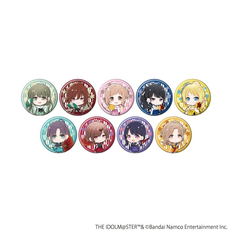 缶バッジ「アイドルマスター シャイニーカラーズ」09/舞姫彩華ver. トレーディング(9種)(ミニキャライラスト)