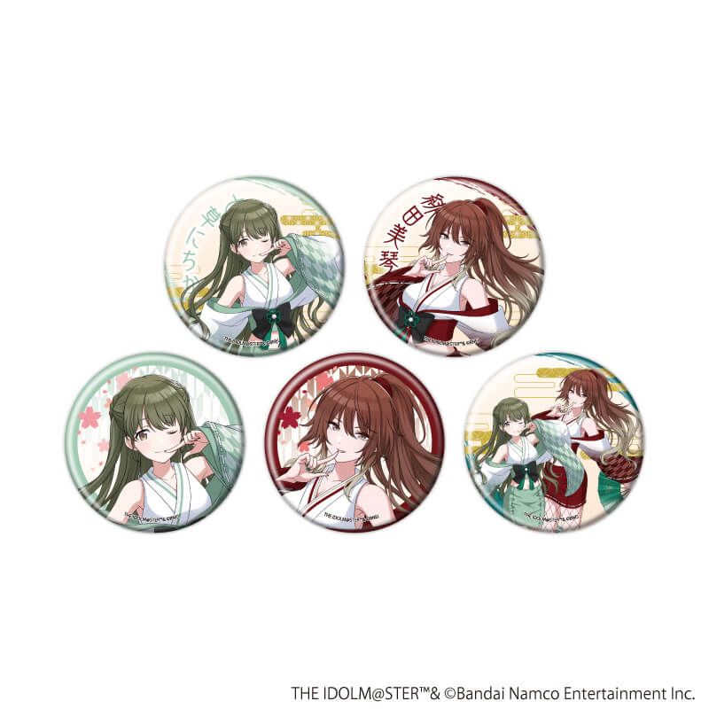 缶バッジ「アイドルマスター シャイニーカラーズ」08/舞姫彩華ver. トレーディング(5種)(描き下ろしイラスト)