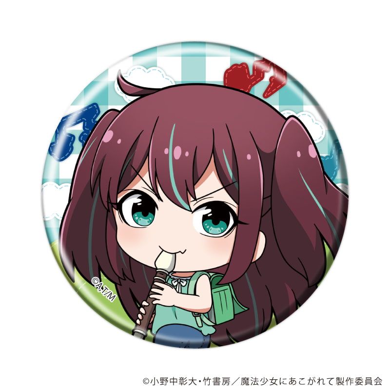 缶バッジ「魔法少女にあこがれて」22/コンプリートセット(全8種)(ミニキャライラスト)