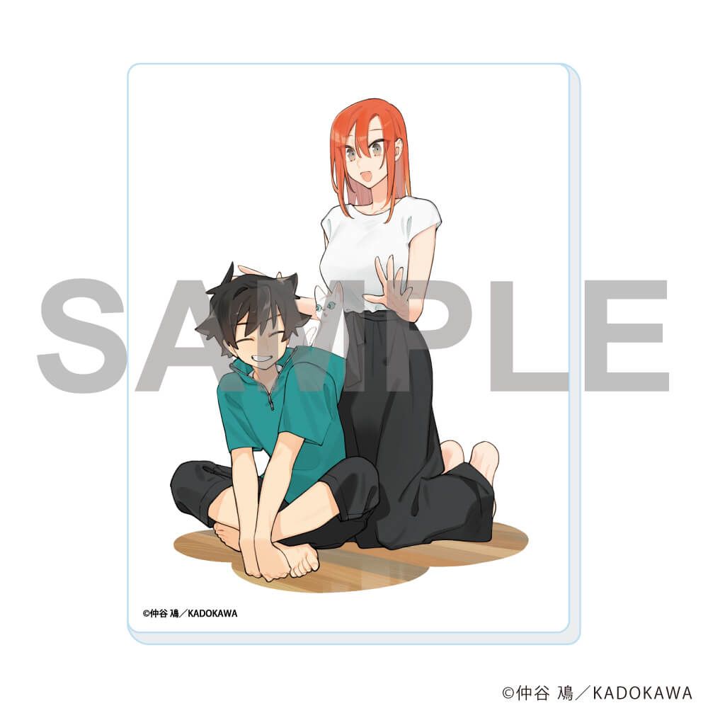 アクリルカード「仲谷鳰 POP UP SHOP」02/神さまがまちガえる　Bデザイン(公式イラスト)