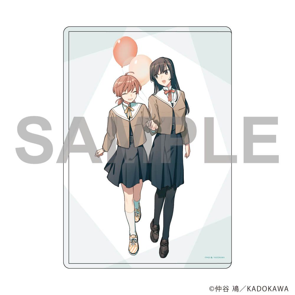 キャラクリアケース「仲谷鳰 POP UP SHOP」01/やがて君になる(描き下ろしイラスト)