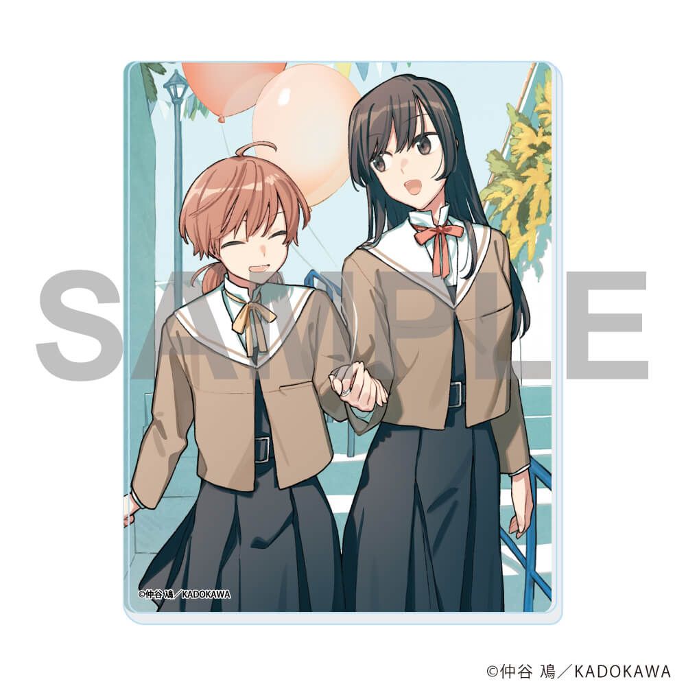 アクリルカード「仲谷鳰 POP UP SHOP」01/やがて君になる　Aデザイン(描き下ろしイラスト)