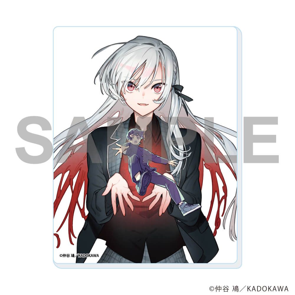 アクリルカード「仲谷鳰 POP UP SHOP」02/きみは終末　Bデザイン(公式イラスト)