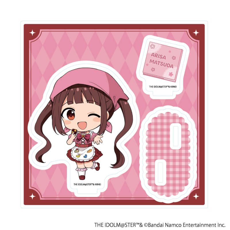 アクリルスタンドプレート「アイドルマスター ミリオンライブ！」45/松田亜利沙 童話ver.(ミニキャライラスト)