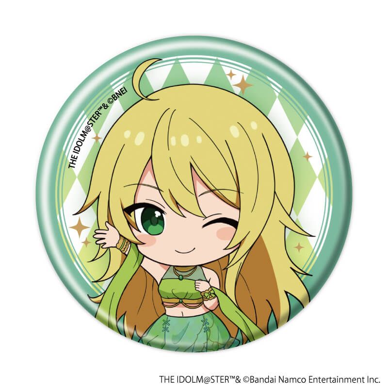 缶バッジ「アイドルマスター ミリオンライブ！」15/コンプリートセット(全10種)(ミニキャライラスト)