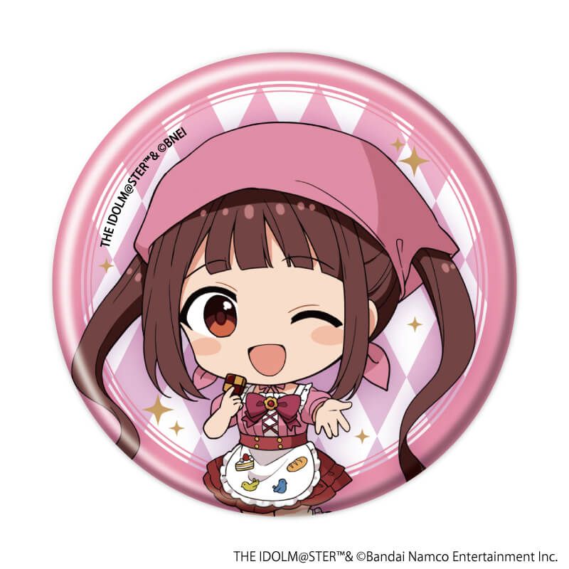 缶バッジ「アイドルマスター ミリオンライブ！」15/コンプリートセット(全10種)(ミニキャライラスト)