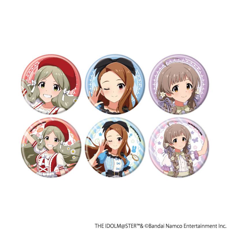 缶バッジ「アイドルマスター ミリオンライブ！」14/コンプリートセット(全6種)(描き下ろしイラスト)