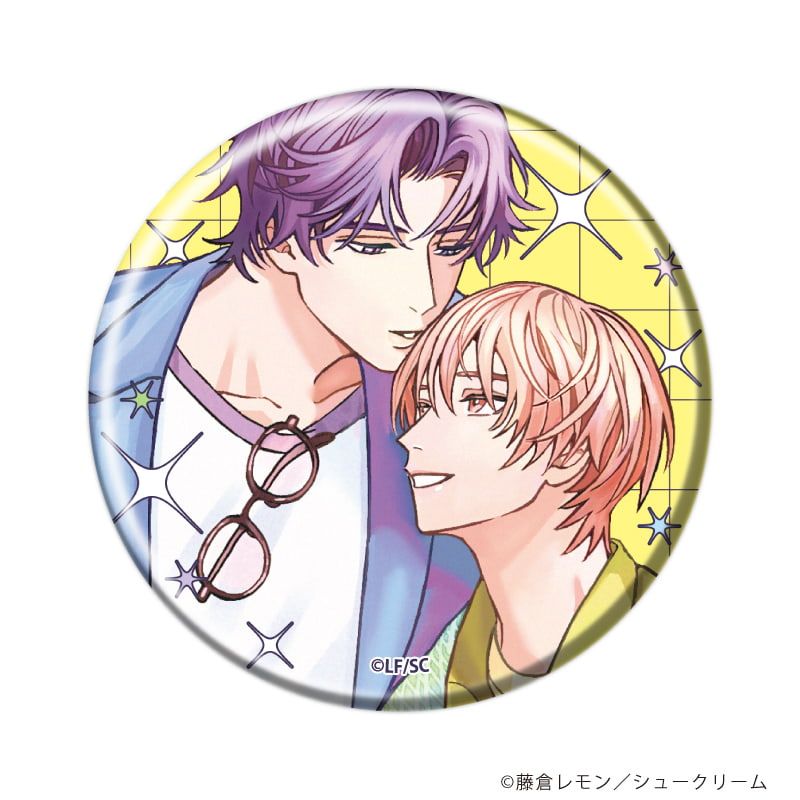 缶バッジ「修羅場のワンサイドラブ」01/ブラインド(6種)(公式&描き下ろしイラスト)