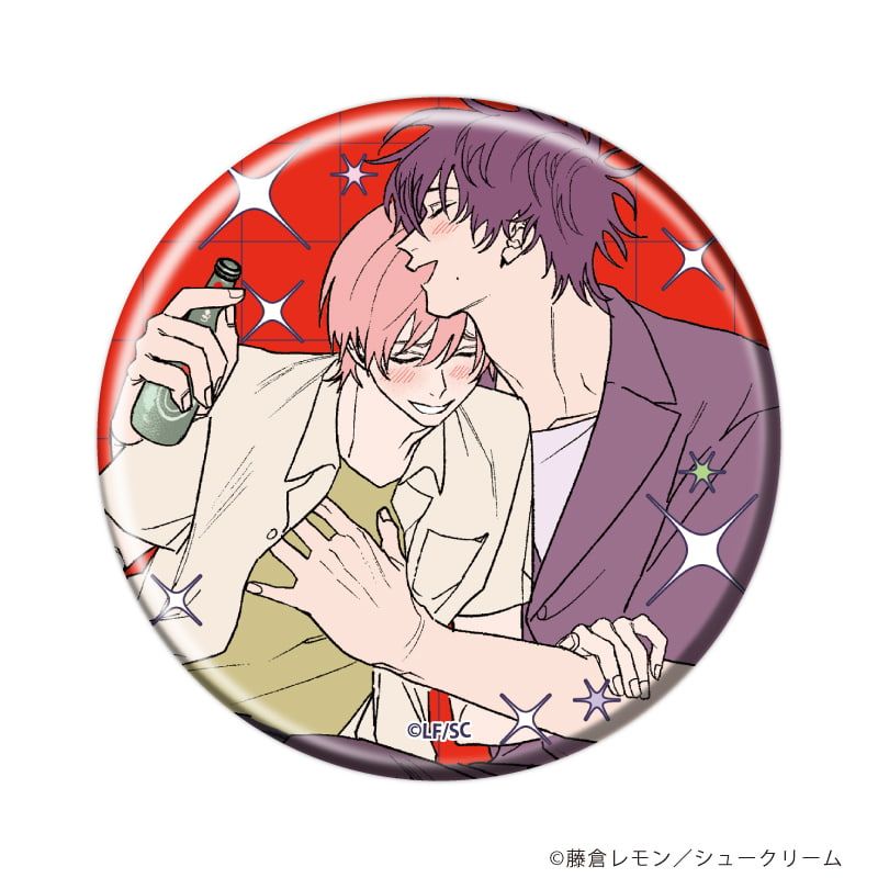 缶バッジ「修羅場のワンサイドラブ」01/ブラインド(6種)(公式&描き下ろしイラスト)