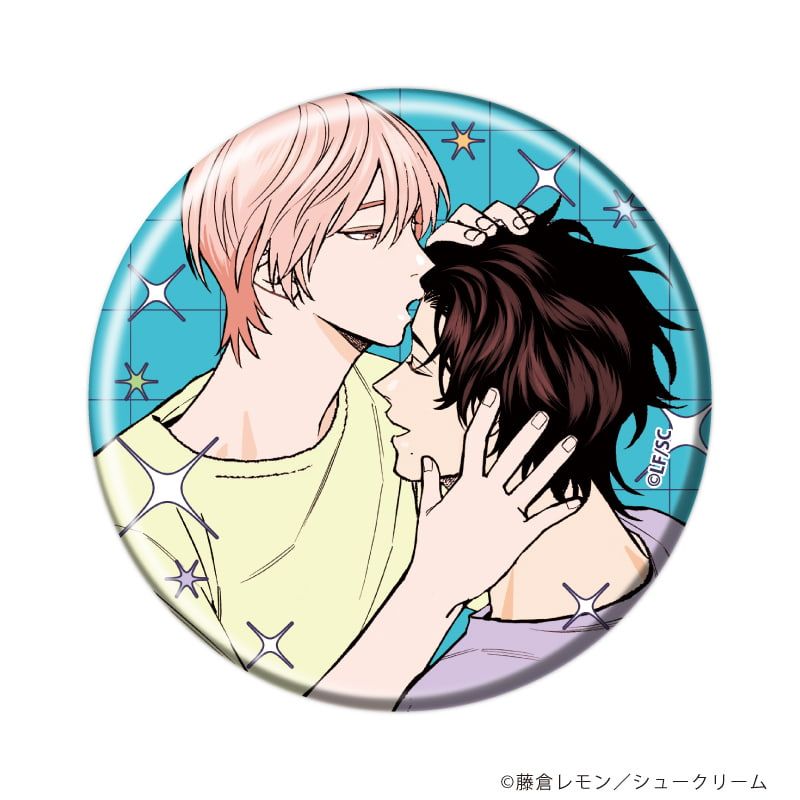 缶バッジ「修羅場のワンサイドラブ」01/ブラインド(6種)(公式&描き下ろしイラスト)