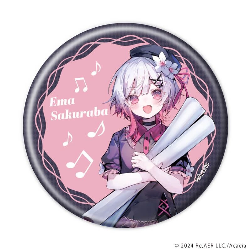 缶バッジ「魔法少女ノ魔女裁判」02/ショップ店員風ver. コンプリートセット(全6種)(描き起こしイラスト)