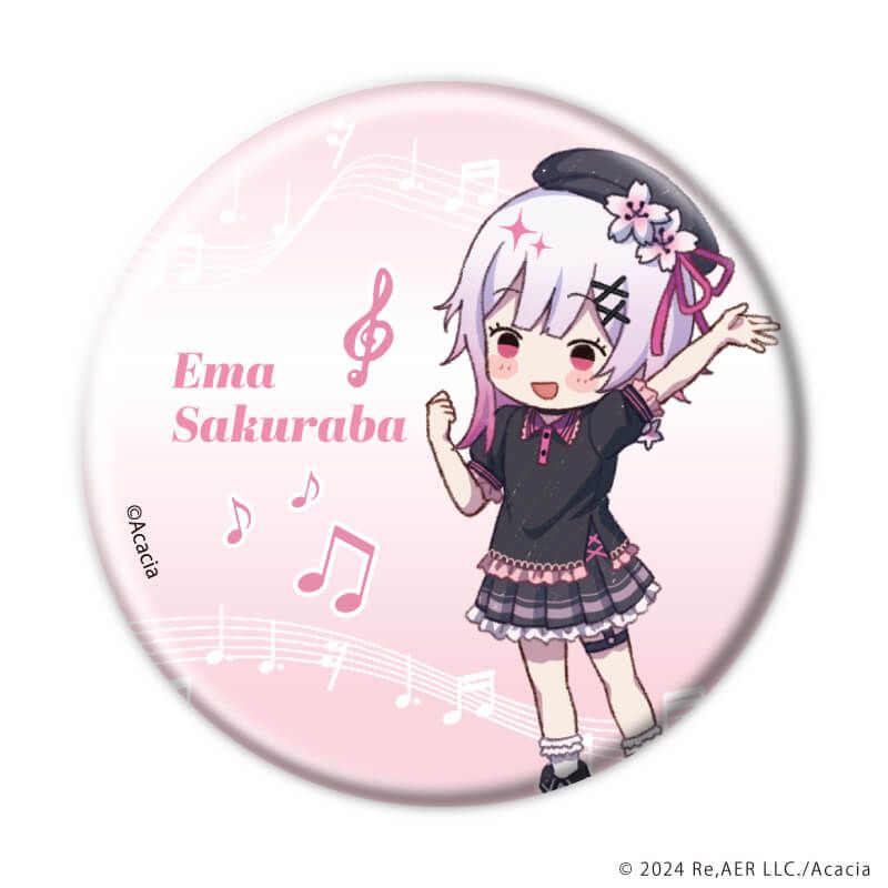 缶バッジ「魔法少女ノ魔女裁判」03/ショップ店員風ver. ブラインド(13種)(グラフアートイラスト)