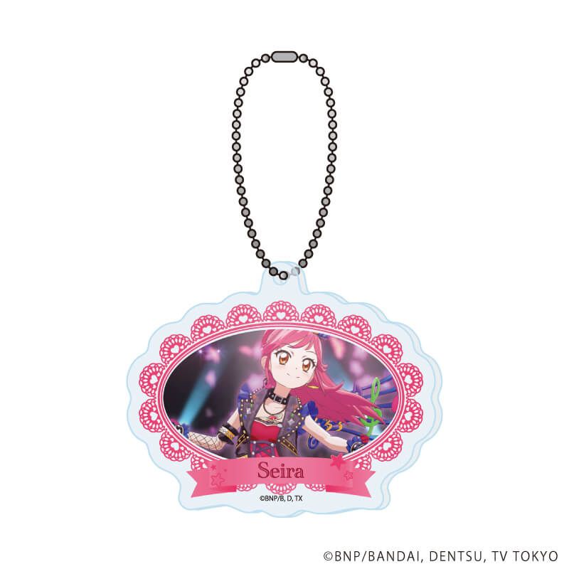 アクリルキーホルダー「アイカツ！」10/コンプリートセット(全7種)(場面写イラスト)