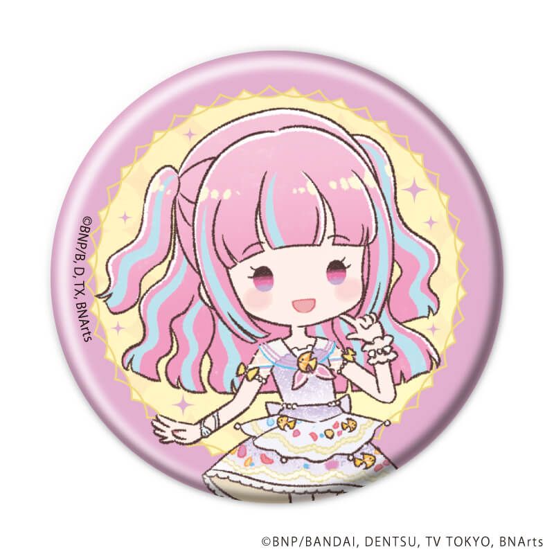 缶バッジ「アイカツプラネット！」03/ユニットver. トレーディング(8種)(グラフアートイラスト)