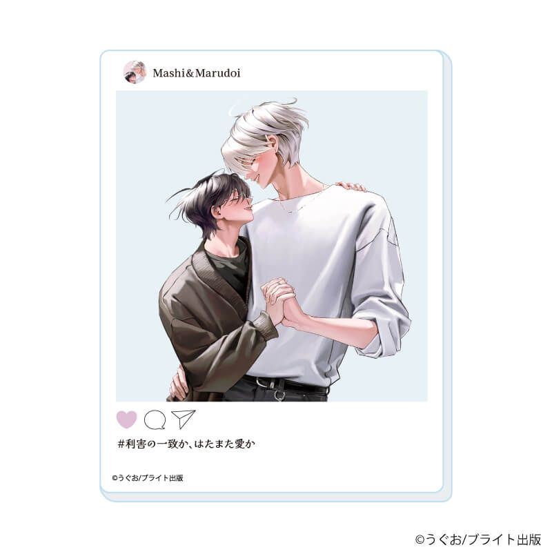 アクリルカード/利害の一致か、はたまた愛か(描き下ろしイラスト)