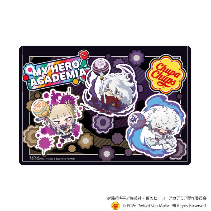 キャラクリアケース「アニメ 『僕のヒーローアカデミア』×チュッパチャプス」05/E ver.(ミニキャライラスト)