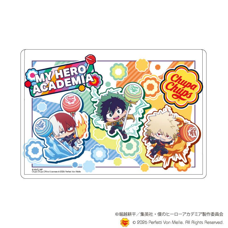 キャラクリアケース「アニメ 『僕のヒーローアカデミア』×チュッパチャプス」02/B ver.(ミニキャライラスト)