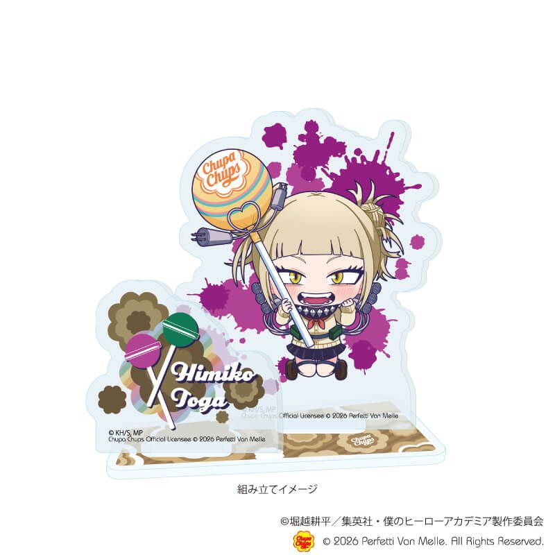 アクリルスタンドプレート「アニメ 『僕のヒーローアカデミア』×チュッパチャプス」10/トガヒミコ(ミニキャライラスト)