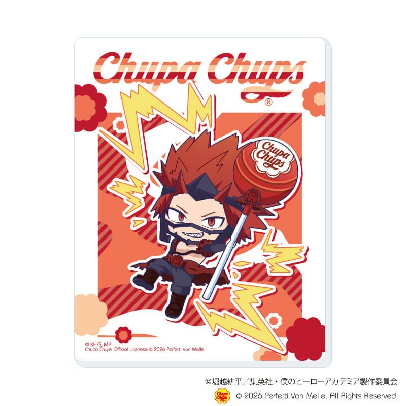 アクリルカード「アニメ 『僕のヒーローアカデミア』×チュッパチャプス」01/コンプリートセット(全10種)(ミニキャライラスト)