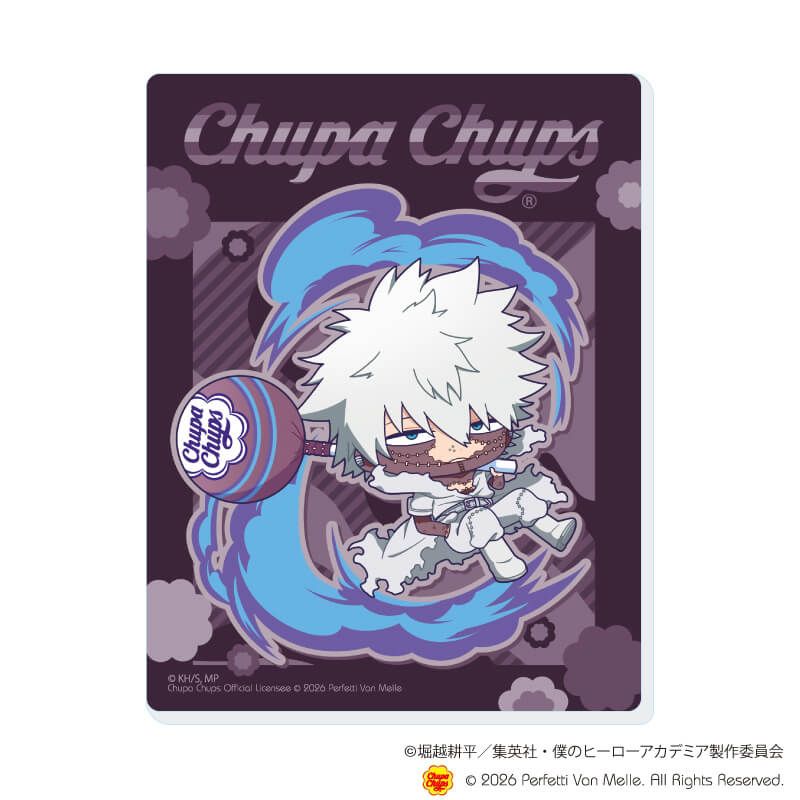 アクリルカード「アニメ 『僕のヒーローアカデミア』×チュッパチャプス」01/コンプリートセット(全10種)(ミニキャライラスト)