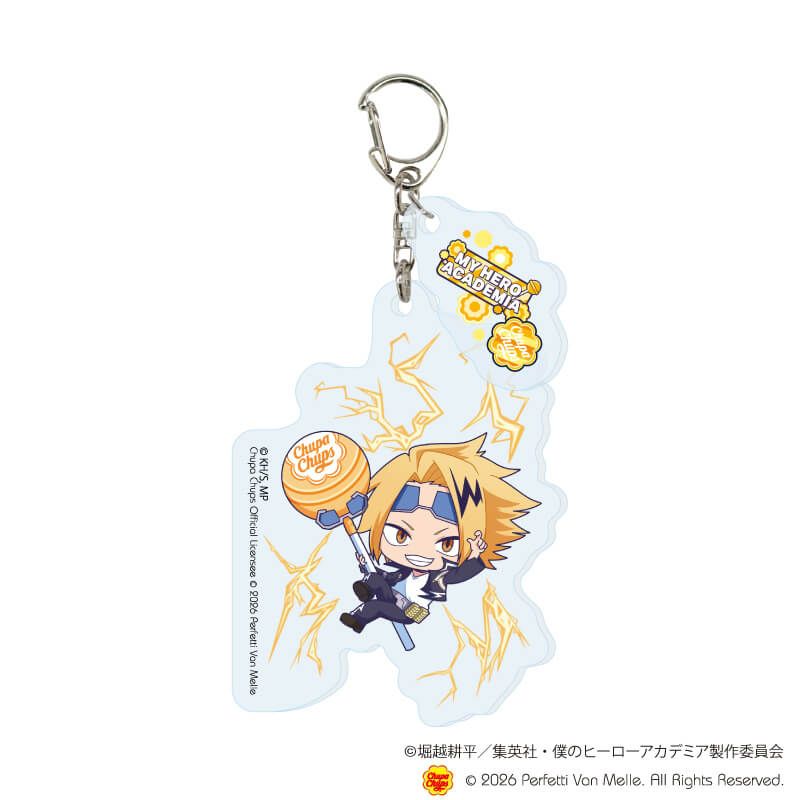 パーツ付きアクリルキーホルダー「アニメ 『僕のヒーローアカデミア』×チュッパチャプス」01/コンプリートセット(全10種)(ミニキャライラスト)