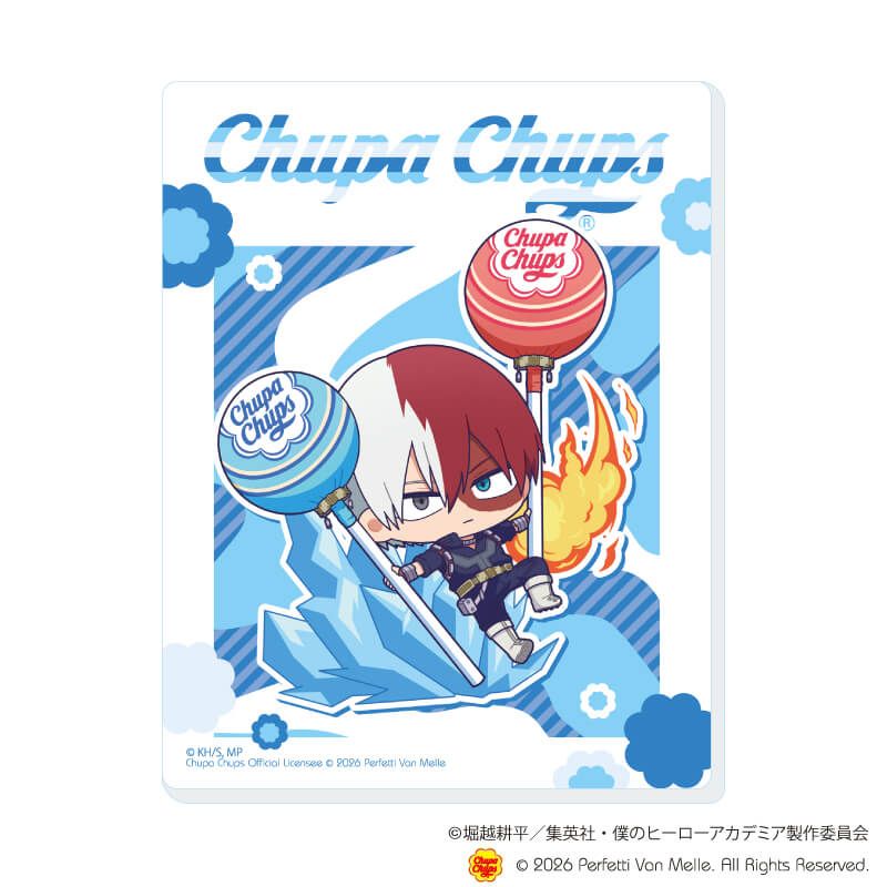 アクリルカード「アニメ 『僕のヒーローアカデミア』×チュッパチャプス」01/ブラインド(10種)(ミニキャライラスト)