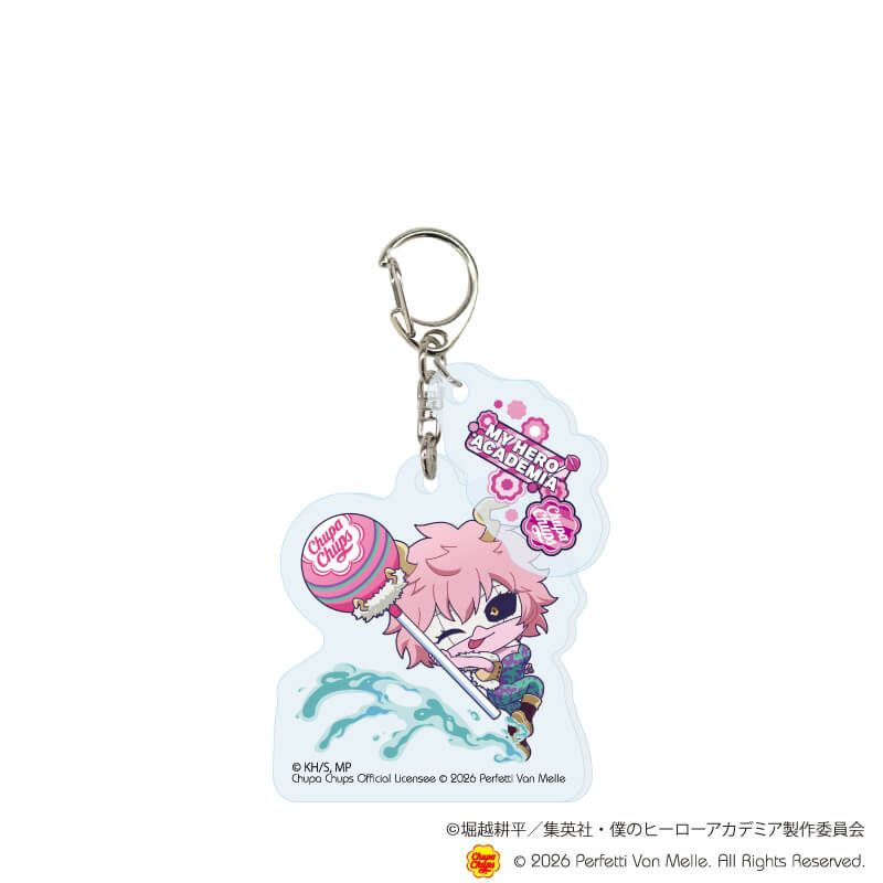 パーツ付きアクリルキーホルダー「アニメ 『僕のヒーローアカデミア』×チュッパチャプス」01/ブラインド(10種)(ミニキャライラスト)