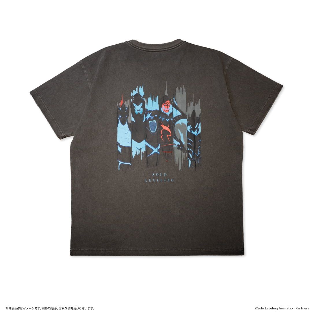 俺だけレベルアップな件 | AMICIS 影の軍団 Tシャツ ウォッシュXL